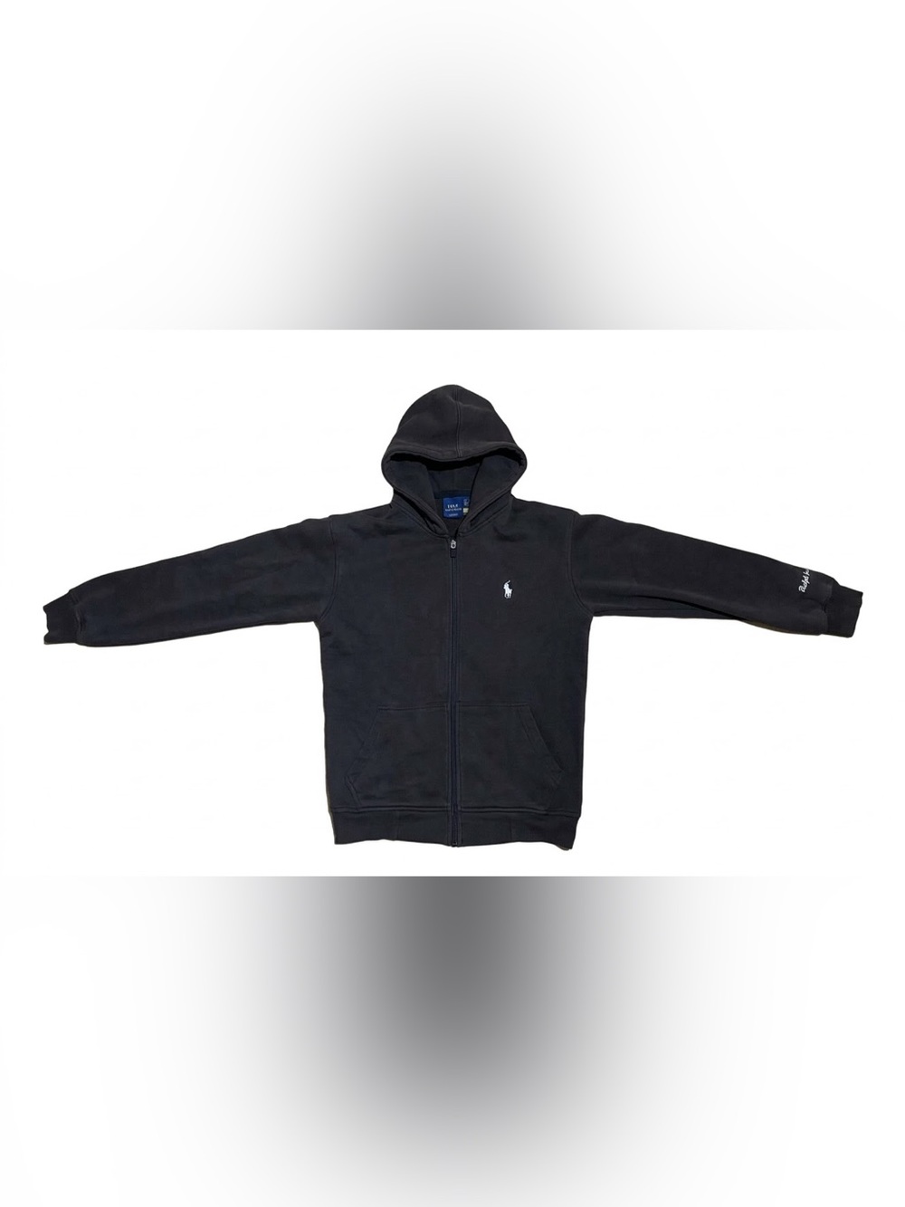 Men’s Ralph Lauren Brown Full-Zip Hoodie Size L
